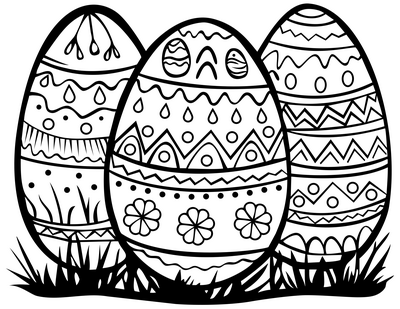 Three eggs