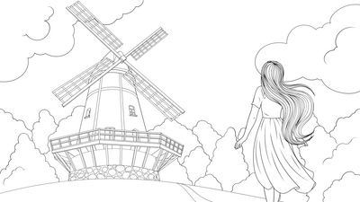 Windmill girl