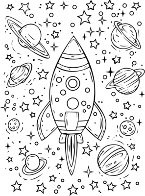 Space rocket