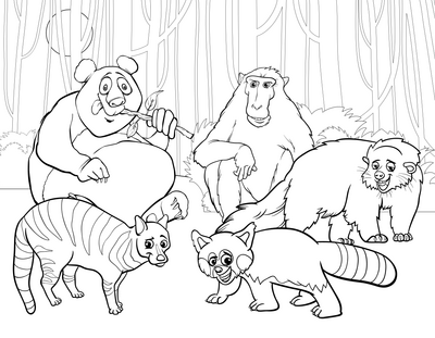 Zoo animals 02
