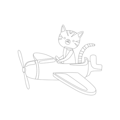 Cat plane