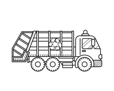Garbagetruck 01