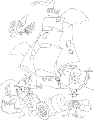 Pirate ship 02