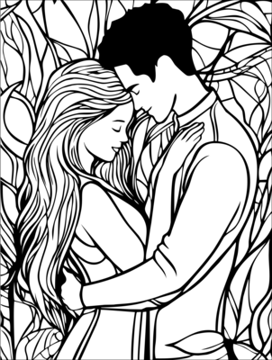 Couple in love
