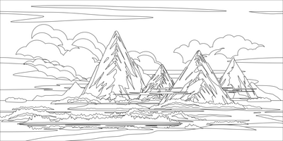 Mountain tops