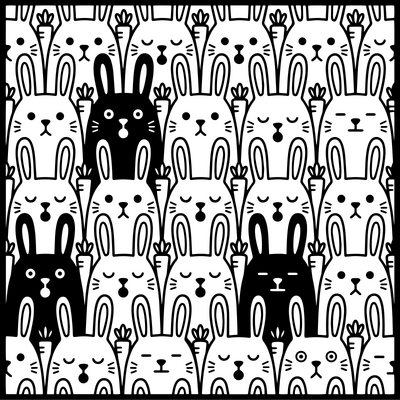 Bunny Pattern 2