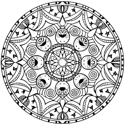 Cat Mandala 01