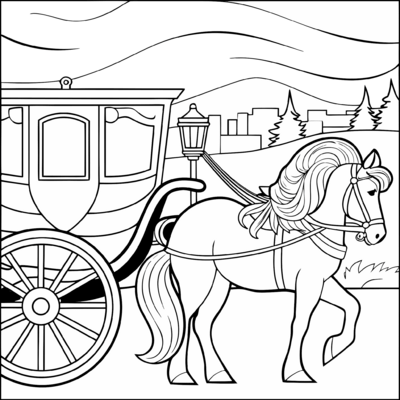 Horse And Carriage 02
