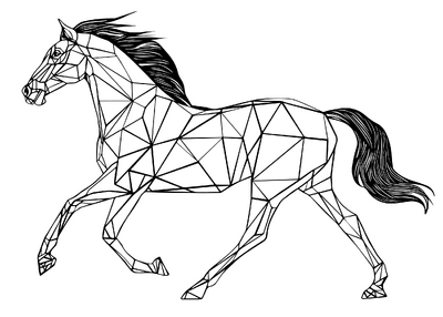 Running Horse 02