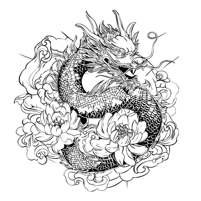 Dragon Curled