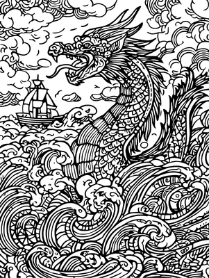 Dragon In The Ocean