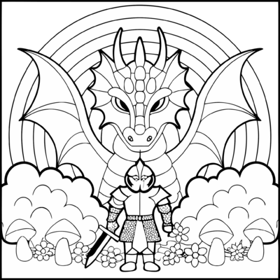 Dragon And Knight
