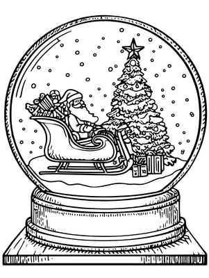 Christmas Snow Globe