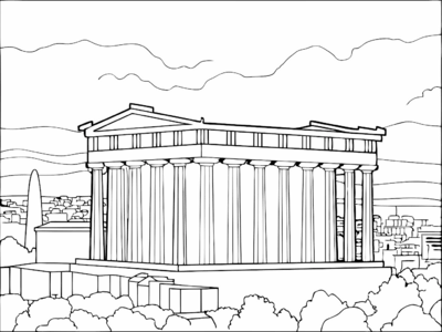 Parthenon In Athens