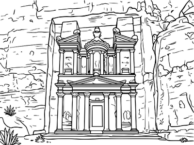 Petra Jordan Treasury