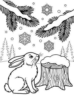 Winter Bunny