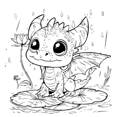 Dragon In The Rain