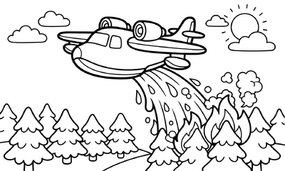 Water Bomber Aircraft