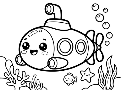 Cute Submarine