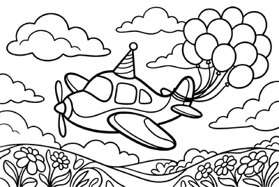 Happy Birthday Plane