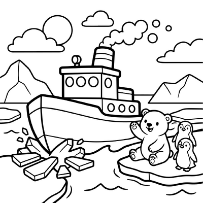 Icebreaker Ship