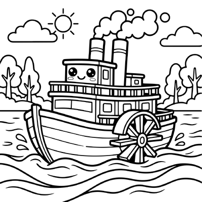 Paddle Steamer