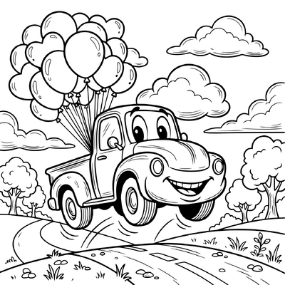 Pickup With Balloons