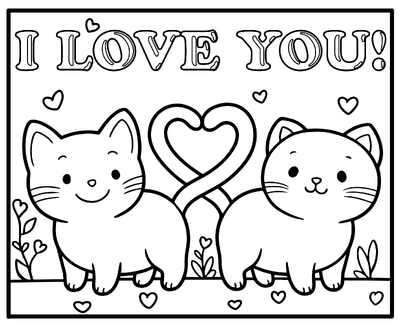 I Love You Cats