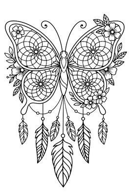 Butterfly Dream Catcher