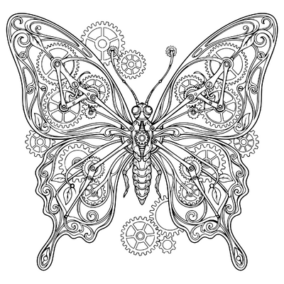 Steampunk Butterfly