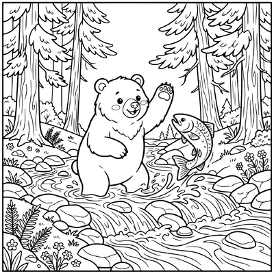 Fishing Bear