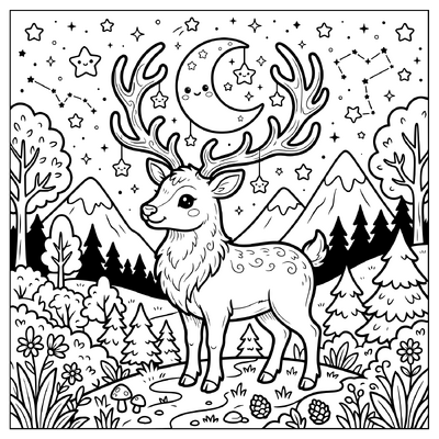 Lunar Deer